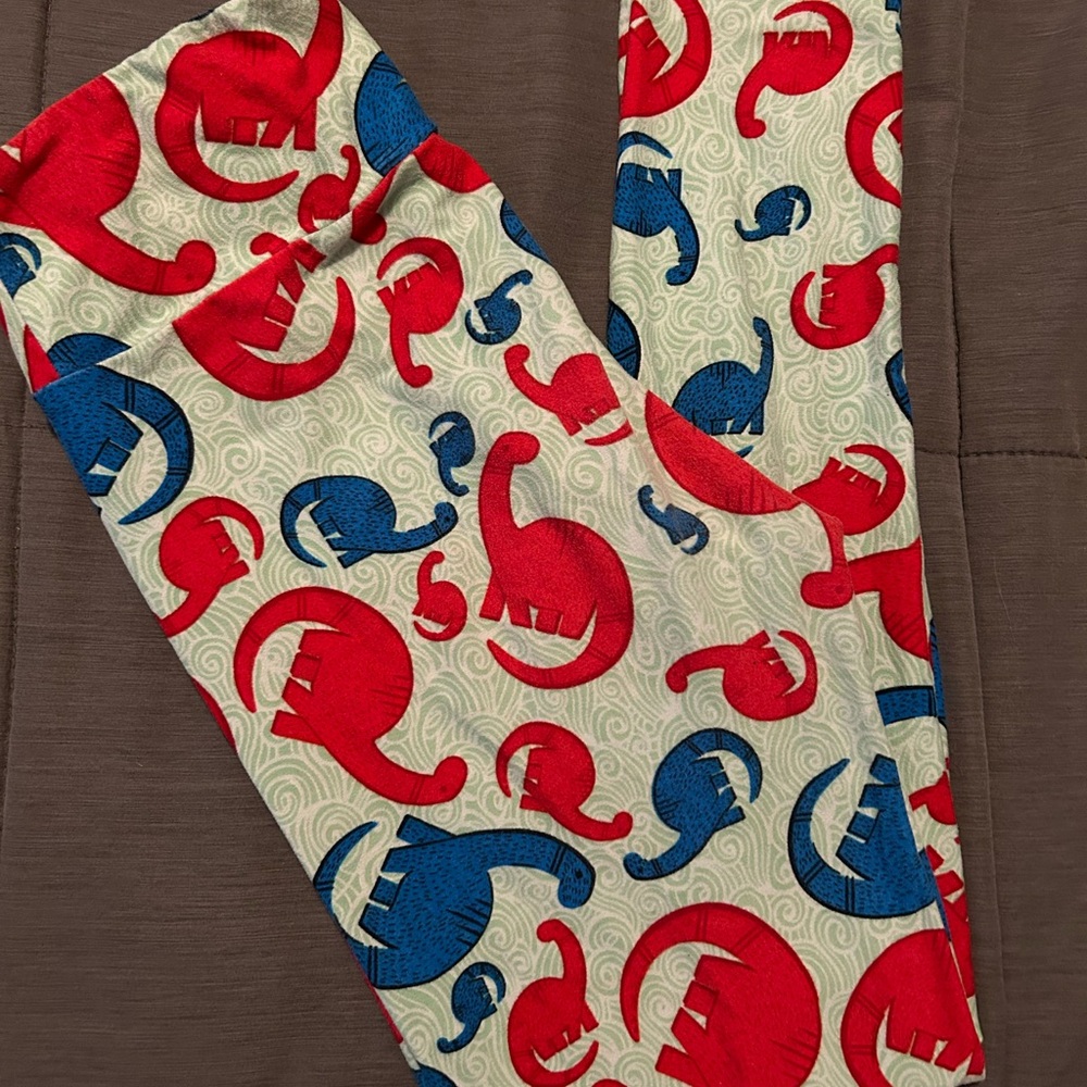LuLaRoe OG Dinosaur Leggings OS